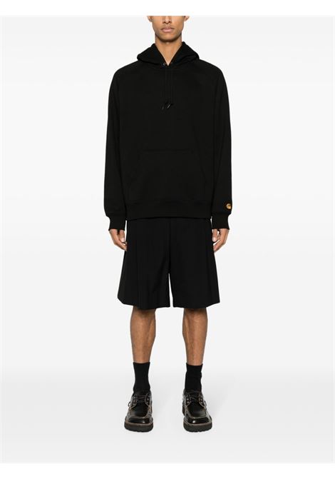 chase sweatshirt hooded man black CARHARTT WIP | I03366100F.XX